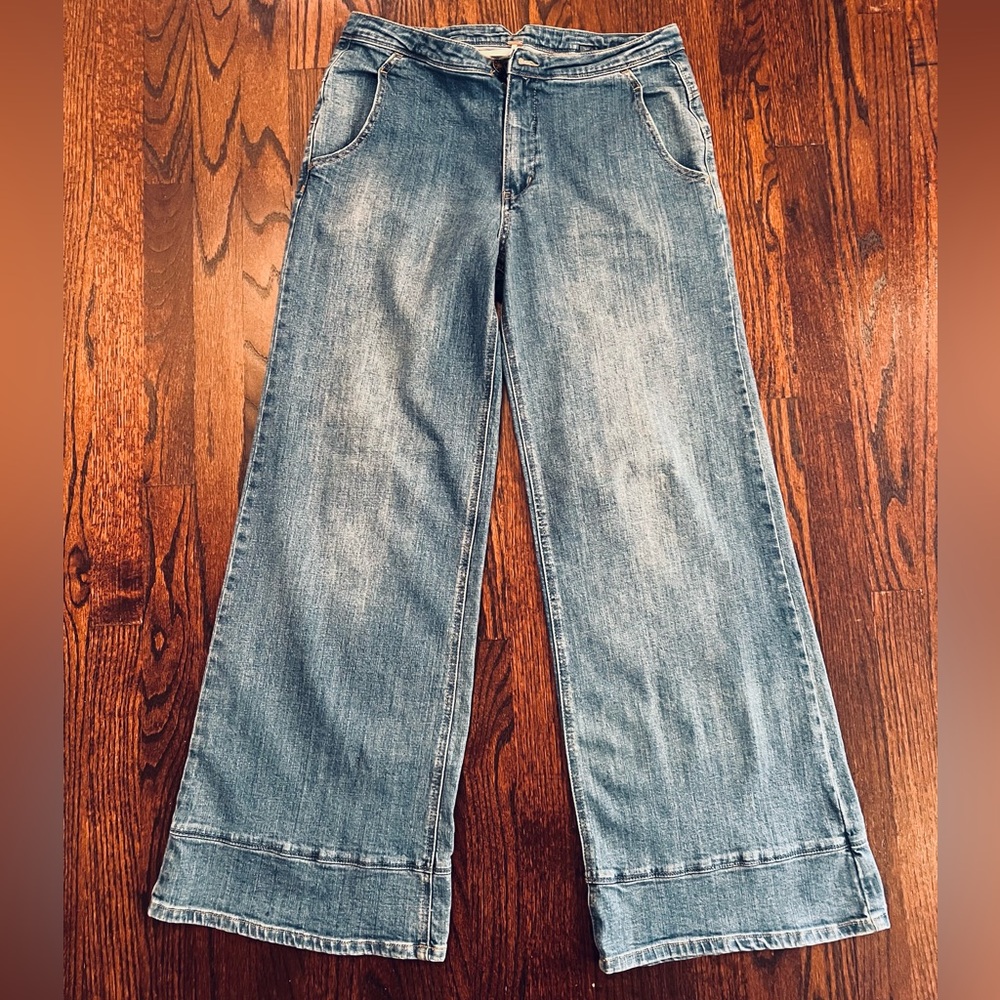 Free People Wide Leg Jeans